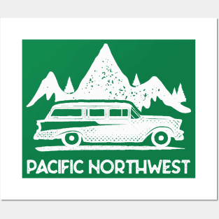 PNW Wagon Posters and Art